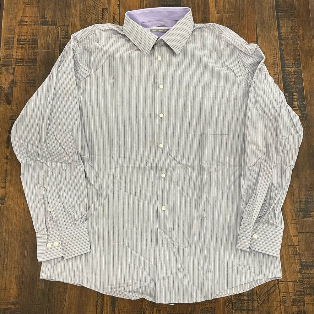 Mens Joseph Abboud Long Sleeve Slim Fit Shirt XXL